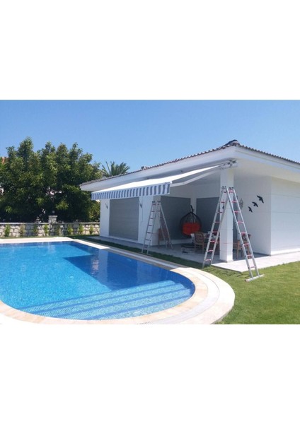 Mafsallı Tente Kolu, 150 Cm, Beyaz, Dayanıklı ve Kullanışlı Ürün. fırsatları