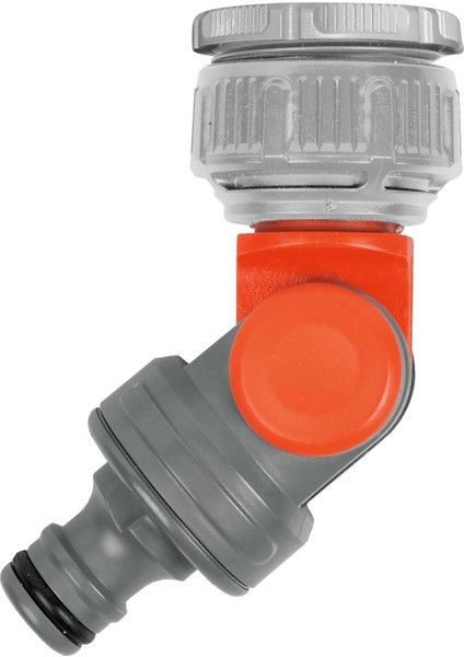 Açılı Musluk Parçası: 26,5 mm (G 3/4 Inç) 33,3 mm (G 1 Inç) Dişli ve 21 mm (G 1/2 Inç) - Musluk Için Bağlantı 26,5 mm (G 3/4 Inç) Dişli (2999-20)