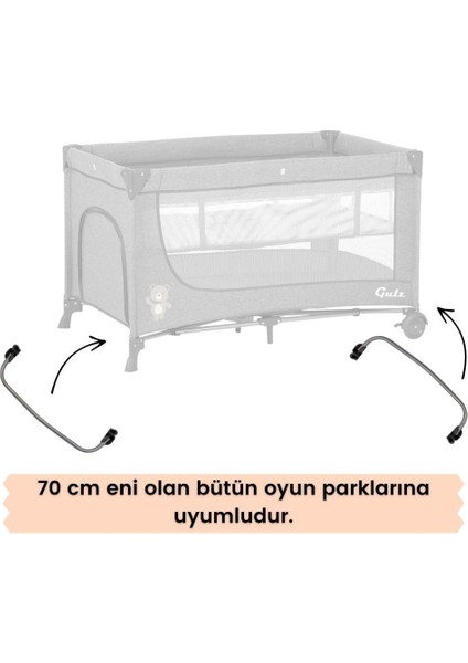 Gulz Sallanma Aparatı 2 Adet - 70 cm Eni Olan Oyun Parkları Için fiyatları