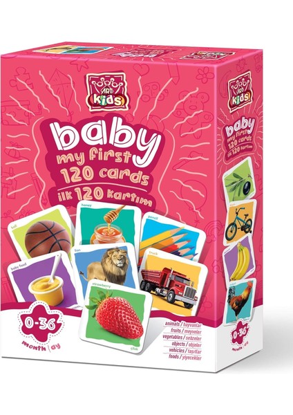 Puzzle Art Kids Baby Ilk Eğitici Kartlarım
