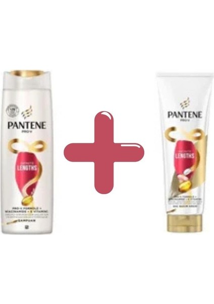 Infinite Length Uzun Saçlar Için Şampuan 1/1 350 ml + Yıpranmış Saçlar Için Saç Kremi 275 ml