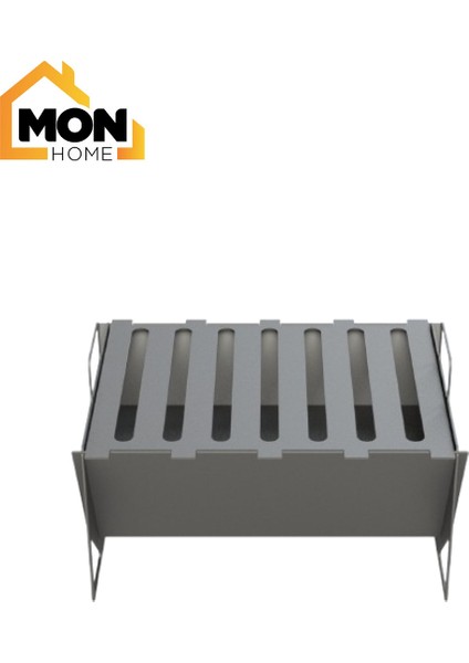 Monhome Demonte Kamp Mangalı – 2.5mm Siyah Sac, Taşınabilir, Dayanıklı, Pratik Kurulum modelleri