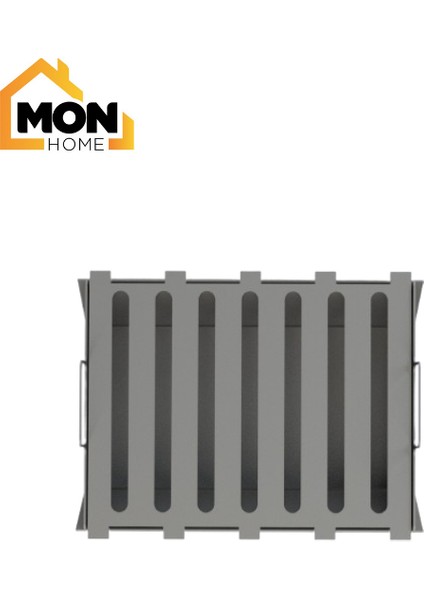 Monhome Demonte Kamp Mangalı – 2.5mm Siyah Sac, Taşınabilir, Dayanıklı, Pratik Kurulum fırsatları