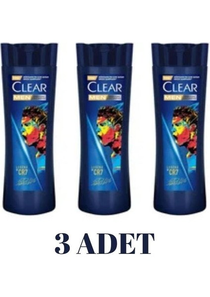 Men Legend By Cr7 Şampuan 350 ml X3 Adet