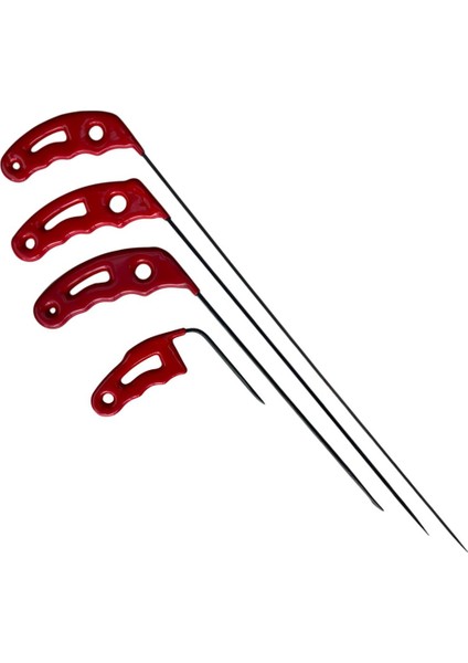 4'lü Balina Kuyruk Boyasız Göçük Düzeltme Çubuk Seti, Pdr Çubuk Set, S15 Set