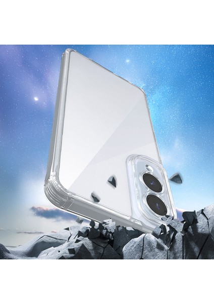 Galaxy S25 Edge Kılıf Airbagli Takılabilir Askı Aparatlı Tknc Snap Silikon Kapak - Şeffaf indirimleri