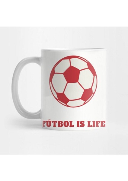 Futbol Is Life - Lasso Kupa Bardak