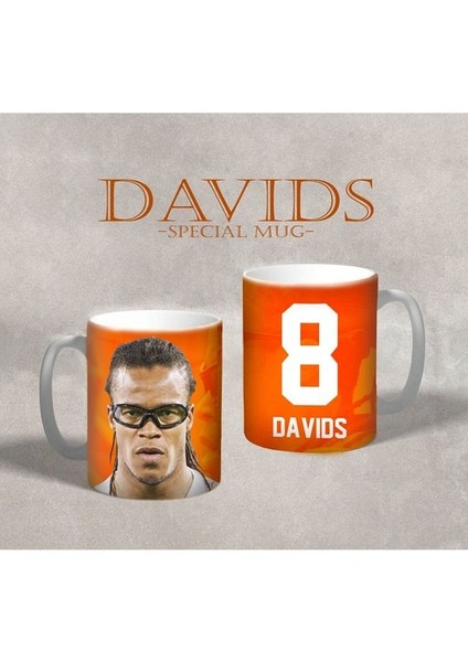 Edgar Davids - Futbol Özel Tasarım Kupa Bardak