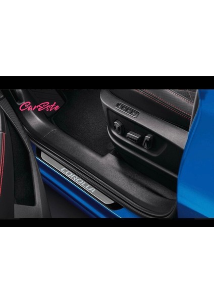 Toyota Corolla Tüm Modeller Uyumlu Old Krom Kapı Eşiği Koruyucusu 4 Prç.