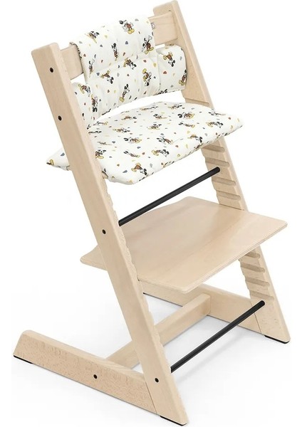 Mickey Celebration Tripp Trapp Cushion Organik Kumaşlı Sandalye Minderi