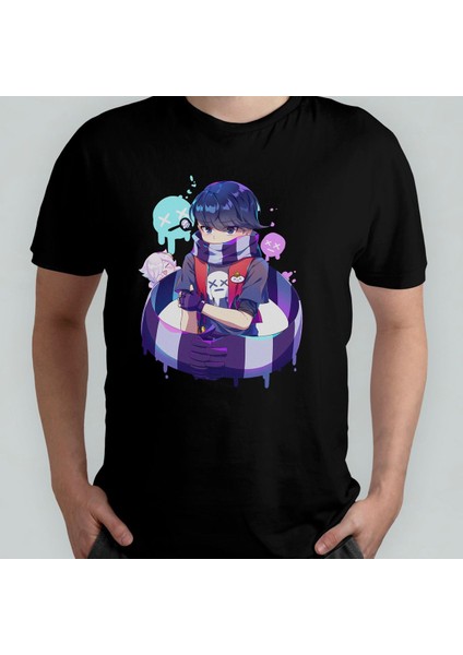 Brawl Stars Edgar Unisex %100 Pamuklu Bisiklet Yaka T-Shirt Model 2