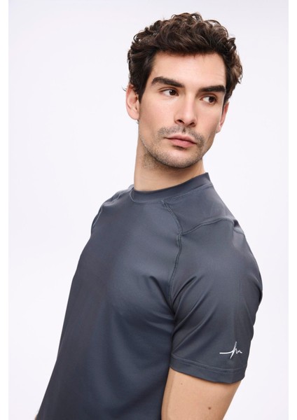 Active Erkek Gri Spor Tişört 5030 modelleri