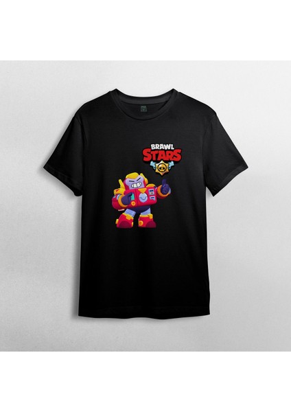 Brawl Stars Surge %100 Pamuklu Bisiklet Yaka T-Shirt Model 1 fiyatları