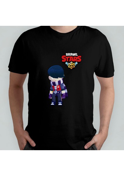 Brawl Stars Edgar %100 Pamuklu Bisiklet Yaka Çocuk T-Shirt fiyatları