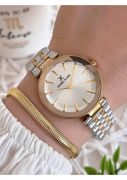 Çelik Kordon 3 Atm Suya Dayanıklı Özel Tasarım Kadın Kol Saat+Bileklik VS.BLKT.0484