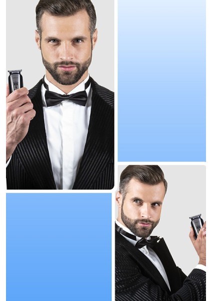 Erkek Bakım Seti, Kablolu ve Kablosuz, Hızlı Şarj, Full Stand, Beyaz indirimleri