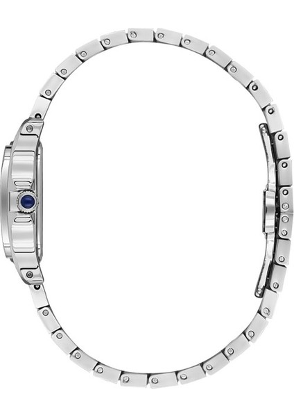 DK.1.14040-1 Taşlı Tasarım Kare Kadranlı Metal Kordon Metal Kasa 3 Atm Suya Dayanıklı Metalik Renk Kadın Kol Saati fiyatları