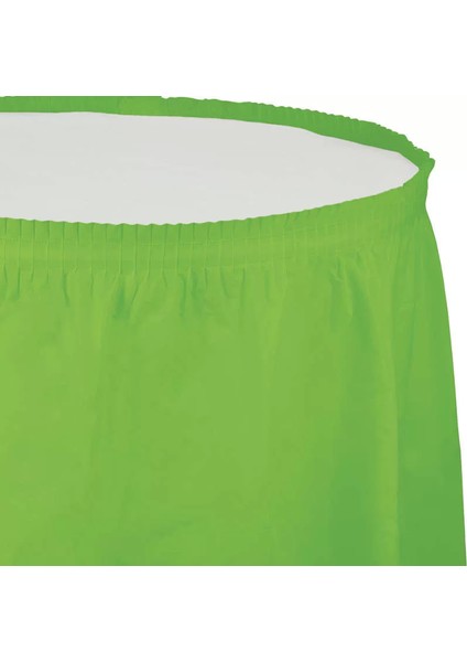 Fıstık Yeşili Masa Eteği 73 x 426 cm