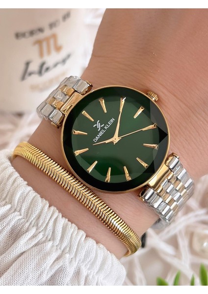 Çelik Kordon 3 Atm Suya Dayanıklı Özel Tasarım Kadın Kol Saat+Bileklik VS.BLKT.0486