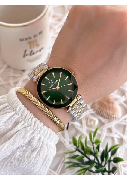 Çelik Kordon 3 Atm Suya Dayanıklı Özel Tasarım Kadın Kol Saat+Bileklik VS.BLKT.0486 fiyatları