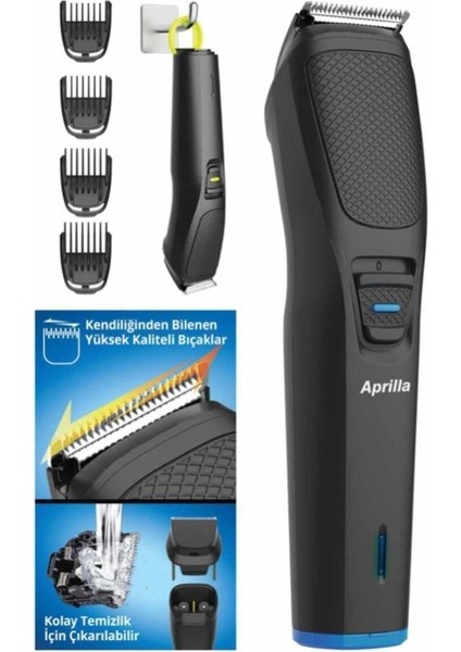 Suya ve Kuru Kullanıma Uygun, Kendi Kendine Bileyen, Dayanıklı Tıraş Makinesi