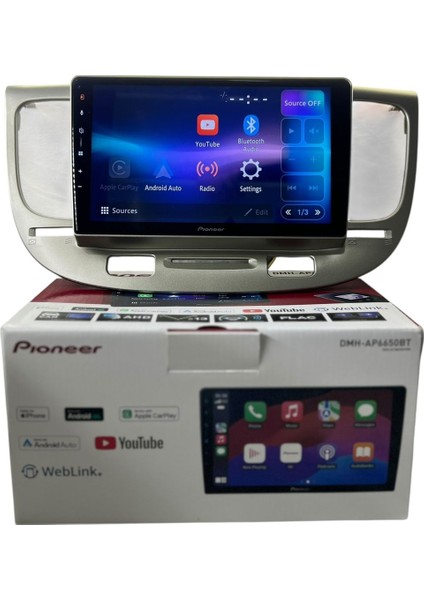 Kia Rio 2005-2011 Pioneer 4-64 Tam Profesyonel Oem Multimedia