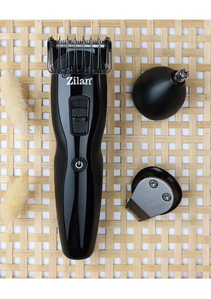 Fonksiyonlu Tıraş ve Tüy Alma Makinesi, Ayarlanabilir Başlık, Siyah