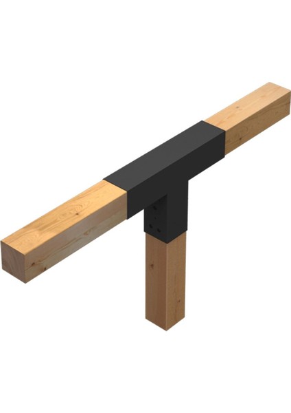 Çok Renkli 9x9 Ahşap Kirişler Için Tflex 3 Kollu Pergola Braketi