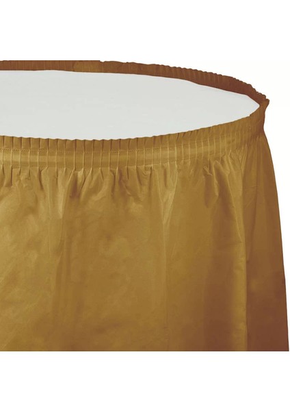 Altın Rengi Masa Eteği