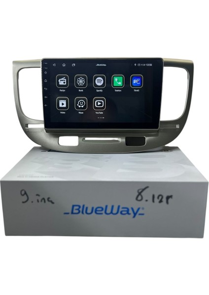 Kia Rio 2005-2011 Blueway 8-128 Tam Profesyonel Oem Multimedia modelleri