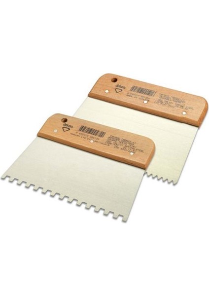 Fayans Tarağı Ahşap Saplı 17 cm (6x6)