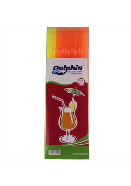 Körüklü Fosforlu Pipet (225'li x 50 Paket)