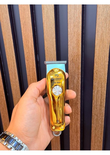 PD-880 Profesyonel Ense ve Sakal Çizim Traş Makinesi Altın fiyatları