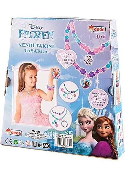 Frozen Büyük El Çantalı Takı Seti, +3 Yaş Için modelleri