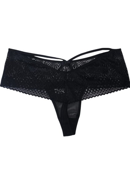 Dantel Detaylı Kalça Kısmı Açık Esnek Külot fiyatları