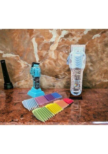 Şarjlı Profesyonel Saç ve Sakal Kesme Makinesi, Mavi fiyatları