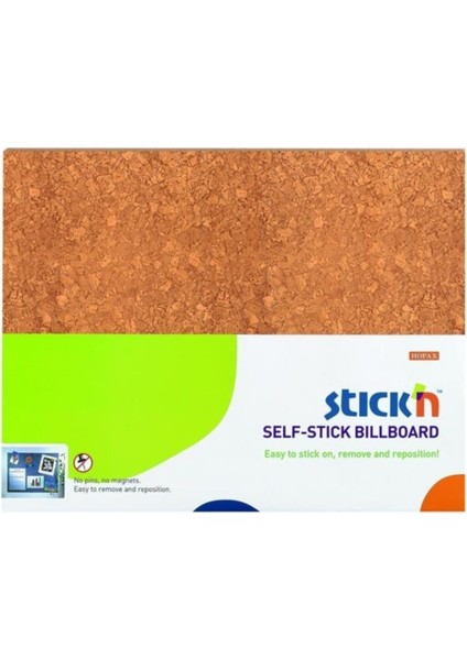 Kendinden Yapışkanlı Mantar Pano 58X46 Kahverengi