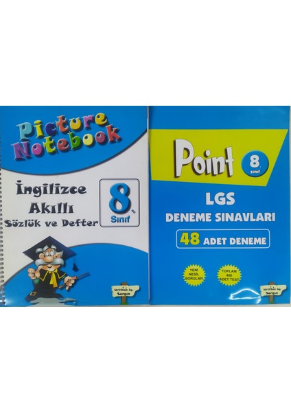 Yayıncılık Picture Notebook 8+48 Adet Lgs Denemesi