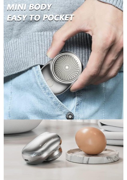 Taşınabilir Siyah Mini Elektrikli Tıraş Makinesi, Güçlü ve Pratik Kullanım modelleri