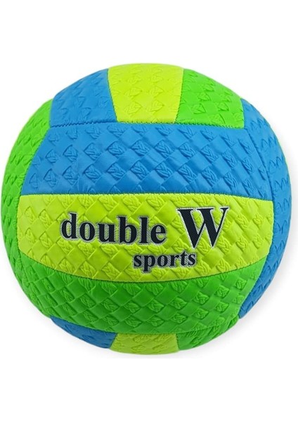 Voleybol Topu Desenli 280 gr - VB-280-YEŞİL (Lisinya)