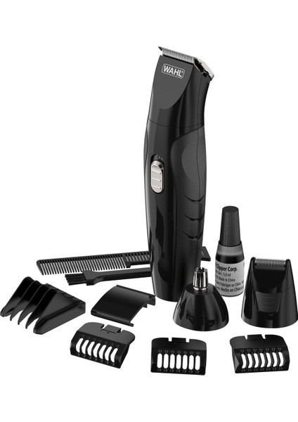 Şarjlı Işlevli Bakım Seti, Siyah, Kolay Kullanım