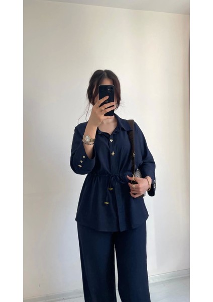 Ikili Gömlek Pantolon Takım