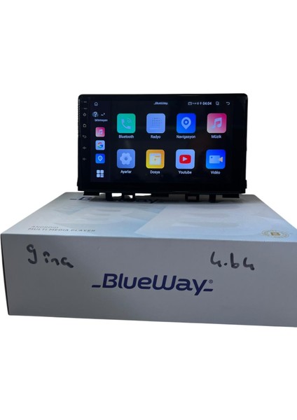 Kia Rio 2016 Blueway 4-64 Profesyonel Oem Multimedia