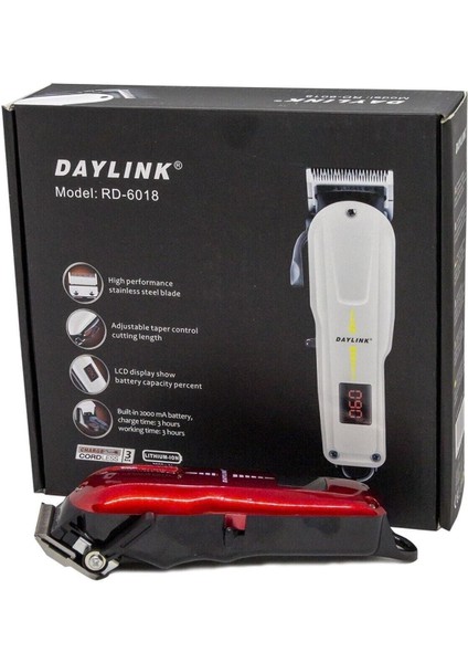 Kırmızı Profesyonel Saç Sakal Tıraş Makinesi, Kesim ve Şekillendirme Aracı fırsatları