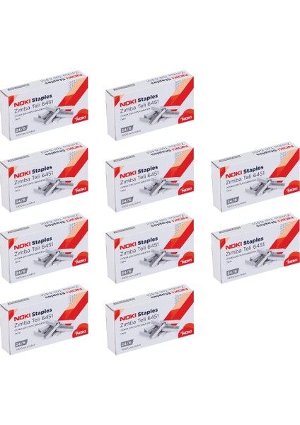 Zımba Teli No: 24/6, 1000 Adet, 10 Adet Kutu, Dayanıklı Kullanım fiyatları