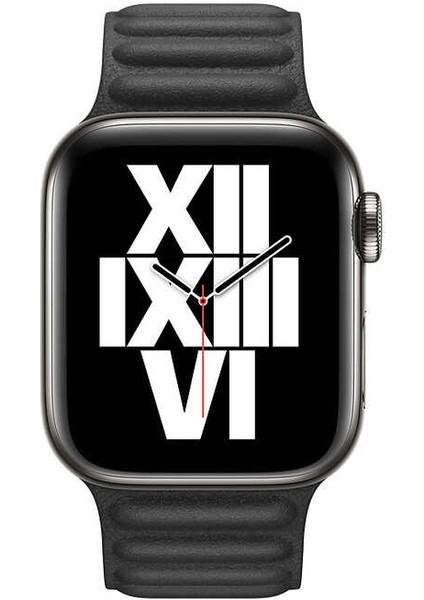 ​​​watch 42MM Uyumlu Krd-34 Deri Kordon Tknc - Siyah