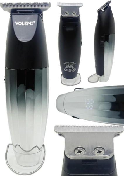 Şarj Göstergeli Sakal ve Vücut Lazer Öncesi Kişisel Bakım Aleti Siyah indirimleri