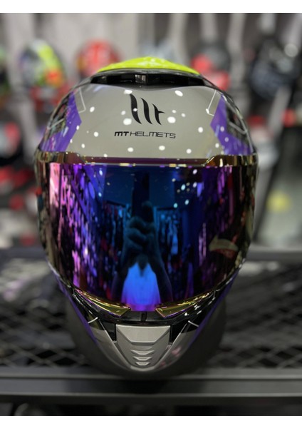 Helmets Thunder 4 Valiant Iridyum Vizörlü (+1 Şeffaf Vizör) fırsatları
