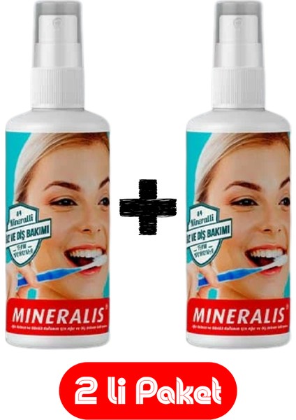 Mineralis Ağız ve Diş Bakım Suyu 150 Ml x 2 Li Paket fiyatları