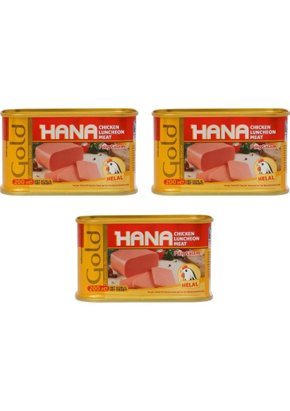 Gold Piliç Salam 200 gr X3 Adet
